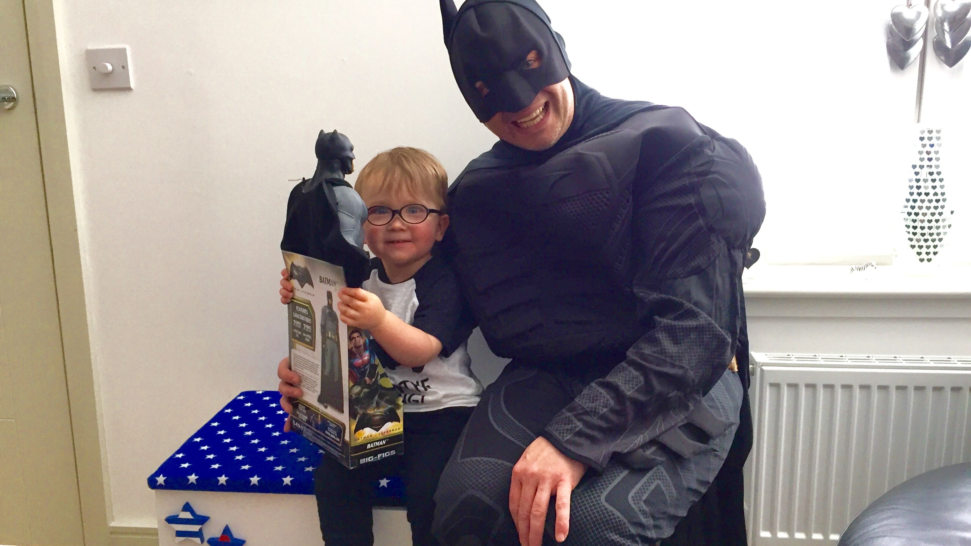 Batman Inverness Ginno surprises Inverness toddler after Batman video goes viral | News ...