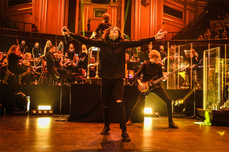 BRING ME THE HORIZON Channeling METALLICA's S&M In This Doomed Live From  Royal Albert Hall Clip
