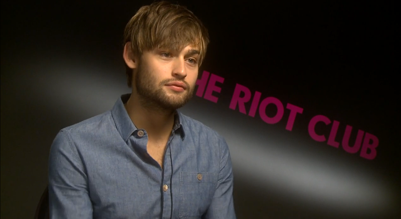 Max Irons, Sam Claflin & Douglas Booth on The Riot Club | Celebrity ...