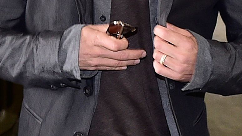 PHOTOS: Brad Pitt Appears In Public Wearing Wedding Ring! | Celebrity ...