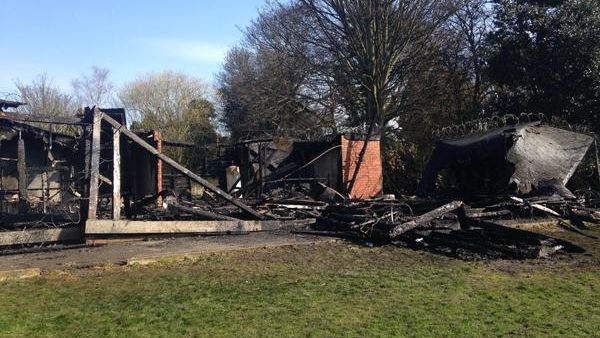 Howden Cricket Pavilion Fire | News - Greatest Hits Radio (East ...